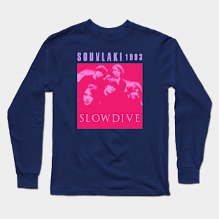 Slowdive Fanart Long Sleeve T-Shirt